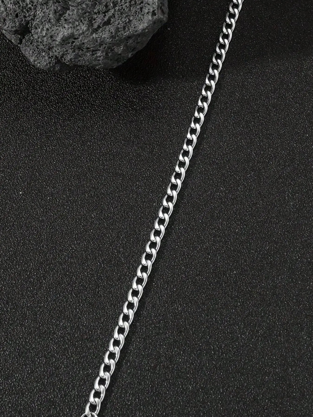 Men'S Minimalist Chain Bracelet, Stainless Steel Wrist, Fashion Jewelry for Party, Daily Clothing Decor, Trendy All-Match & Exquisite Jewelry for Birthday Gift